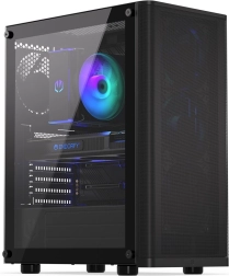 Boîtier PC Endorfy Ventum 200 Air, noir, verre trempé