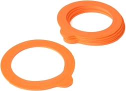 Silicone Seals for Canning Jars, 6 pcs