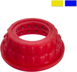 Tête de mise en conserve réglable 83/68 mm avec billes, assortiment de couleurs
