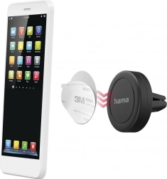 Universelle magnetische Halterung für Lüftungsgitter Hama – schwarz