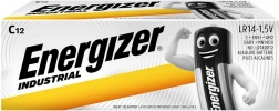 ENERGIZER Industrial Alkaline Batteries C, 12 pcs (bulk)
