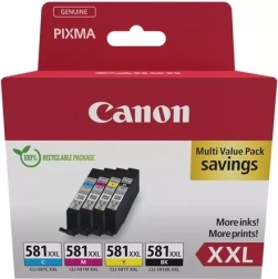 Multipack inktcartridges Canon CLI-581XXL BK/C/M/Y