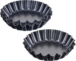 Orion Metallförmchen für Tartalettes 9 cm – 6 Stück