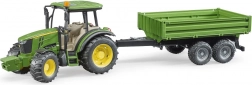 Bruder John Deere Tractor with Tipper Trailer 1:16