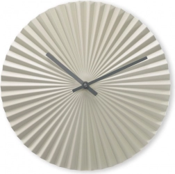 Wanduhr 30 cm Barbados – minimalistische Metalluhr mit leisem Lauf