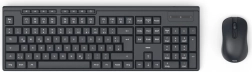 Wireless Keyboard and Mouse Hama WKM-200 Black