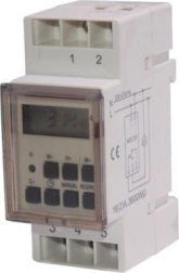 Digitale timer voor DIN-rail Maclean
