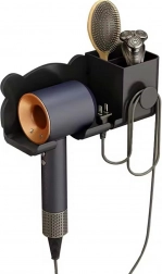 DA233 WANDHALTER FÜR HAARTROCKNER SCHWARZ