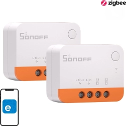 Sonoff ZBMINI L2 intelligenter Mini-Schalter Zigbee – Set 2 Stk.