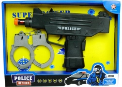 Police Pistol with Handcuffs – Kids’ Set for Little Officers