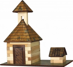 Wooden Glue Kit Bell Tower and Well Walachia