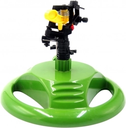 Garten-Rotationssprinkler auf pulsierender Basis - grün