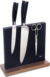 Beidseitiger magnetischer Messerständer Black 24 × 24 cm