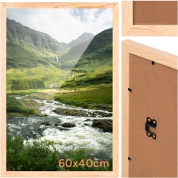 Cadre photo en bois Ruhhy 40 × 60 cm en pin