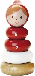Wooden Stacking Tower Little Red Riding Hood