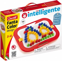 Mozaïek QUERCETTI Fanta Color Design – creatieve pegboardset voor kinderen