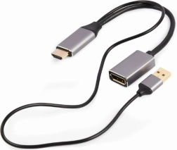 Adaptateur HDMI vers DisplayPort 4K 60Hz USB-A