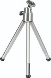 silver mini tripod