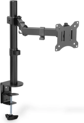 Bras de table simple pour moniteur 32" avec pince pour écran