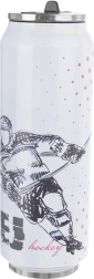 Thermobecher in Dosenform Eishockey 700 ml