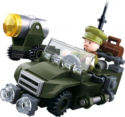 Jeep de patrouille Sluban Seconde Guerre mondiale