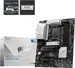 MSI PRO B760-P II – ATX motherboard with LGA 1700, DDR5, HDMI/DP
