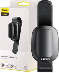 Baseus Platinum Brillenclip fürs Auto – schwarz
