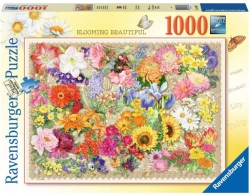 Puzzle 1000 Pieces Blooming Flowers