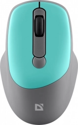 Souris sans fil silent click Defender Feam MM-296 RF 1600 DPI – Menthe