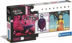 Panoramic Puzzle CLEMENTONI Netflix Squid Game 1000 pieces