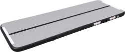 Tapis de gymnastique gonflable Air Track 300 × 100 × 10 cm gris avec pompe