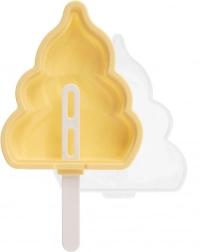 Silicone popsicle mold with lid