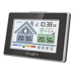 Wireless battery-powered weather station 15 × 2 × 9.5 cm