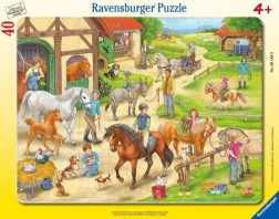 Horse Farm Puzzle Ravensburger 40 pieces