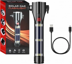 Superfire Solar-Taschenlampe mit Sicherheitsfunktionen 310 lm