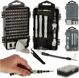 Präzisions-Schraubendreher- und Bit-Set 115-tlg.