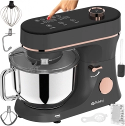 RUHHY Küchenmaschine mit beheizter Schüssel 6,2 l