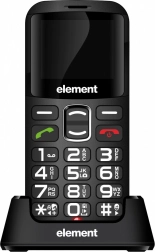 Téléphone mobile Element P012S avec écran 1,77" et Dual SIM