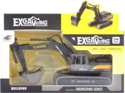 Metal-plastic excavator model 20.5 cm