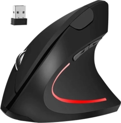 Ergonomische vertikale kabellose Maus IZOXIS