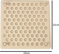 Holz-Mosaik-Baukasten Montessori, 77 Stk.