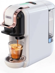 HiBREW Kapselkaffeemaschine 5‑in‑1, weiß