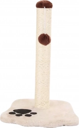 Katzenkratzbaum mit Sisal-Säule und hängender Kugel