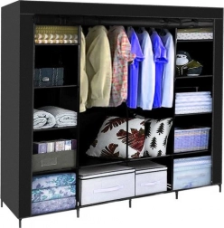 Armoire Textile XXL 170x170 cm Ruhhy