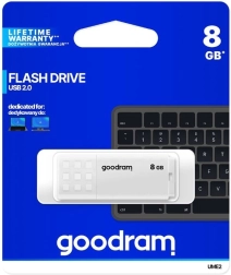 USB-Stick GOODRAM UME2 8GB USB 2.0 Weiß