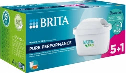 Austauschbare BRITA Maxtra Pro Pure Performance Filterkartusche 5+1 Stk.