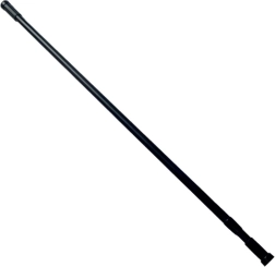 Telescopic tension rod 70–120 cm black metal