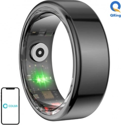 Smart Ring Colmi R02, Größe 9, schwarz