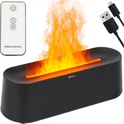 Aromadiffusor und Luftbefeuchter 250 ml mit Flammeneffekt RUHHY