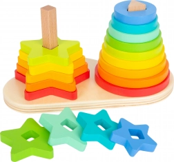 Stacking Tower Rainbow Duo for Kids